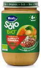 Alimento infantil ecol&oacute;gico con verduras alubias y ternera Hero 190 g