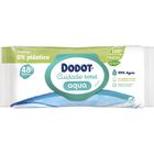 Toallitas húmedas infantiles Dodot aqua 48 uds