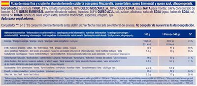 Pizza Ristorante Dr Oetker 340g 4 formaggi