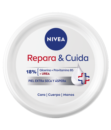 Crema Corporal Nivea 400 ml Repara&Cuida Para Pieles Extra Secas