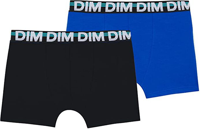 Boxers azul-negro Dim 2 unidades azul 14 años