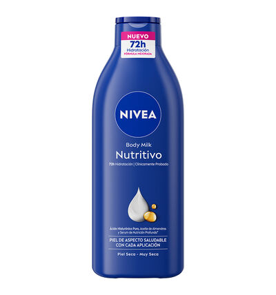 Body milk Nivea 400 ml nutritivo piel seca