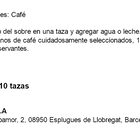 Café soluble descafeinado Nescafé mezcla 10 sobres