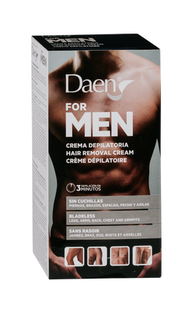 Crema depilatoria para hombre de Daen 150 ml