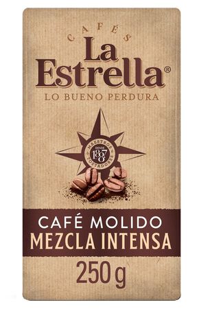 Caf&eacute; molido La Estrella mezcla 250g