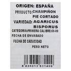Champiñón cortado bandeja 450g