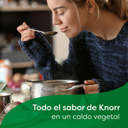 Caldo en pastillas vegetal sin gluten Knorr 12u