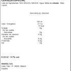 Cerveza rubia especial San Miguel Magna lata 33cl