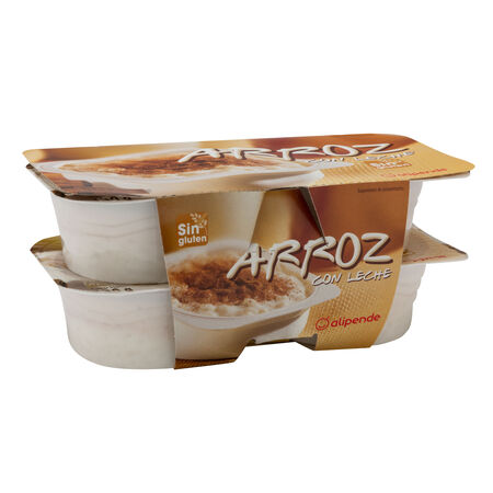 Arroz con leche sin gluten Alipende pack 4