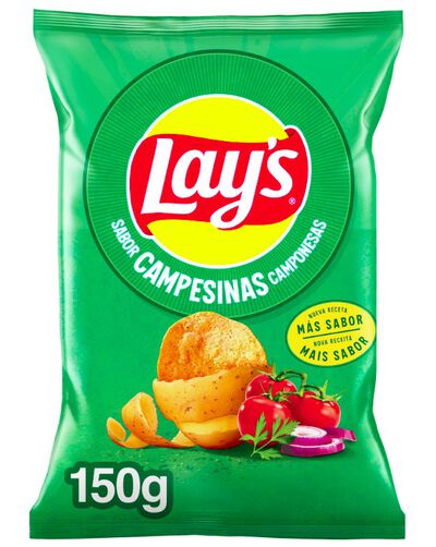 Patatas fritas lays 150g campesina