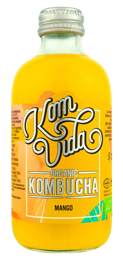 Kombucha de mango Komvida 250ml