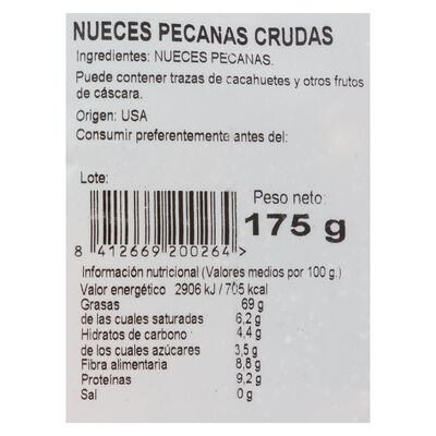 Nuez pecana cruda Frumesa 175g