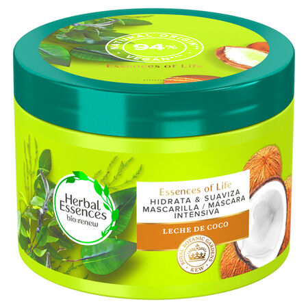 Mascarilla capilar reparadora Herbal Essences 450ml coco