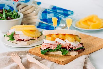 Pan de molde sin corteza Bimbo 450g