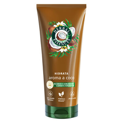 Acondicionador Herbal Essences 250ml hidrata aroma a coco