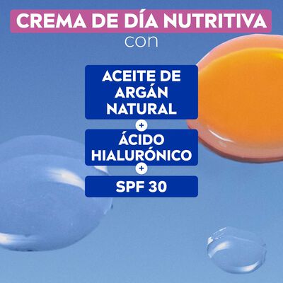 Crema facial de d&iacute;a nutritiva con factor de protecci&oacute;n solar 30 Nivea 50 ml