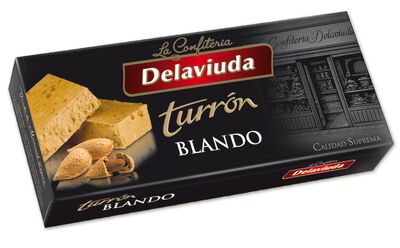 Turr&oacute;n blando Delaviuda 250gr