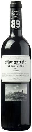 Vino tinto DO Cariñena Monasterio Viñas crianza