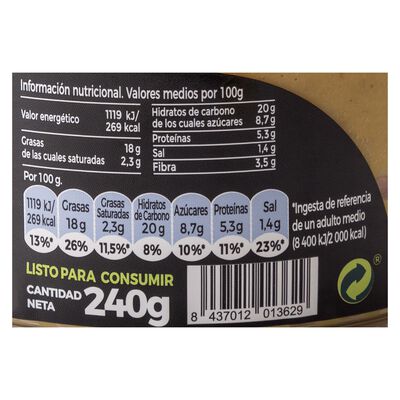 Hummus Ensalandia 240g marrakech