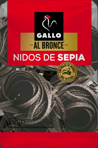 Tagliatelle Gallo gourmet 250g al nero di sepia
