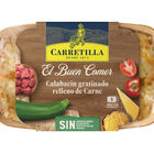 Calabacín gratinado de carne El Buen Comer Carretilla 350g