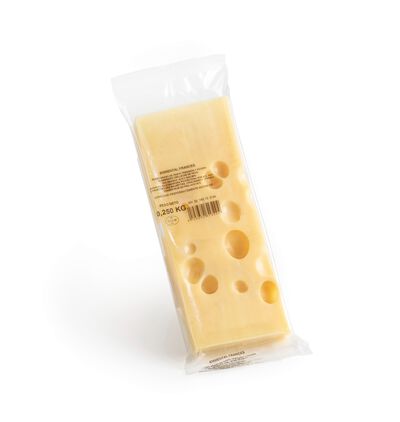 Queso emmental francés 250 gr