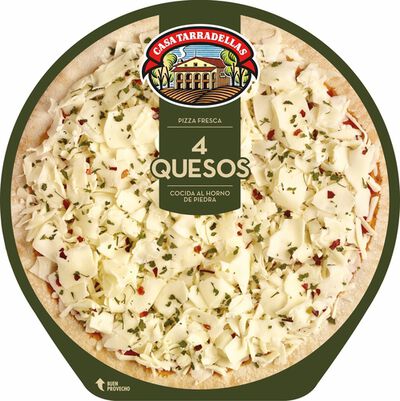 Pizza Casa Tarradellas 390g cuatro quesos