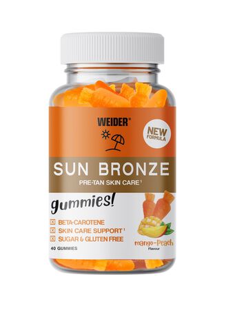 Gummie potenciador del bronceado Weider 160g
