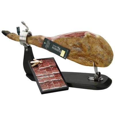 Jamón de cebo de campo 50% raza ibérica Emjamesa AL CORTE