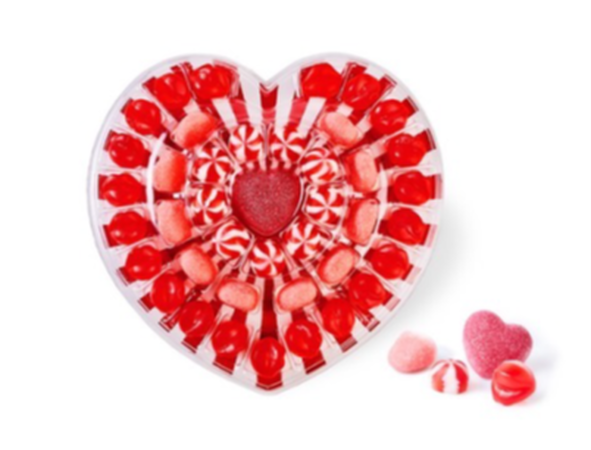 Tarta de golosinas de corazón Gommy´s 250g