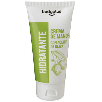 Crema de manos hidratante con aceite de oliva Bodyplus 75 ml