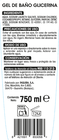 Gel de baño Bodyplus 750 ml glicerina