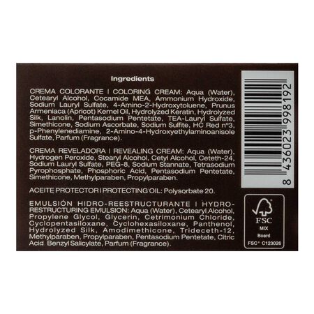 Tinte de cabello Alcántara Brilliant Color nº v5 violín