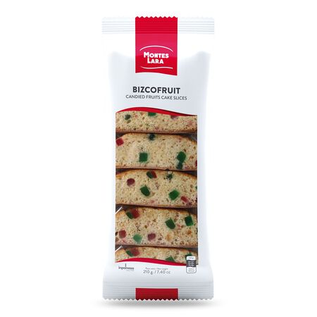 Bizcocho de frutas confitadas Inpanasa 210g fruit glase