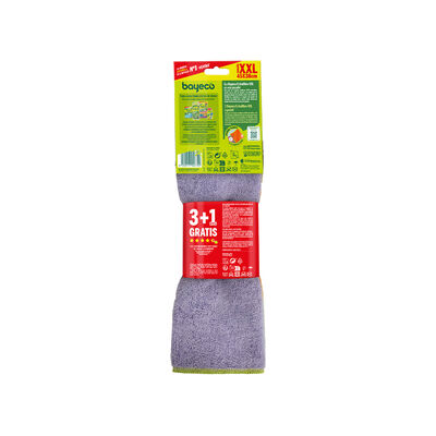 Bayeta microfibra Bayeco 3+1u gratis XXL