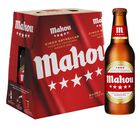 Cerveza rubia especial Mahou 5 Estrellas pack 6 botellas 25cl