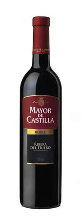 Vino tinto DO Ribera del Duero Mayor de Castilla roble