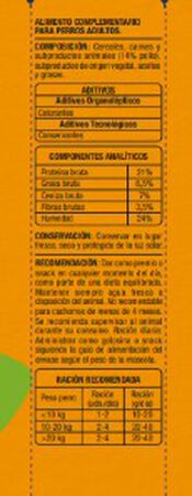 Snack palitos para perro Meque pollo 200g