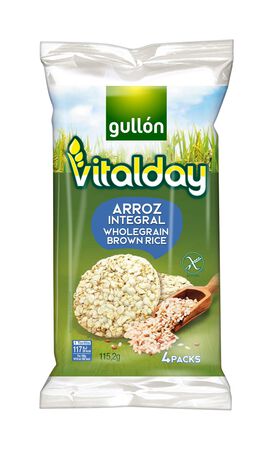 Tortitas de arroz integral Vitalday 115g