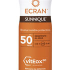 Bruma protectora Ecran Sunnique invisible F50 250ml