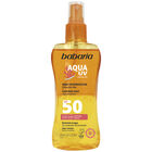 Spray fotoprotector aqua uv Babaria 200 ml FPS 50