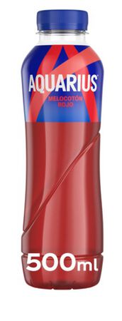 Bebida isotónica sabor melocotón rojo Aquarius 50cl