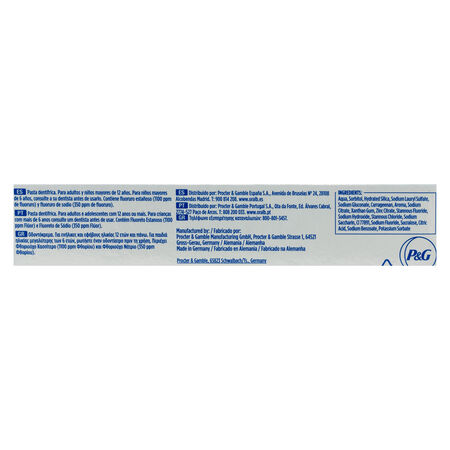 Pasta de dientes Oral-B 75ml sensibilidad + blanqueador