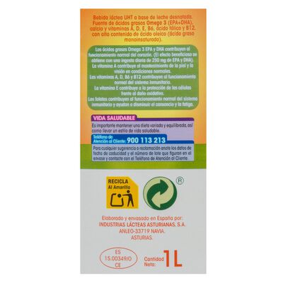 Bebida l&aacute;ctea Alipende 1l omega3