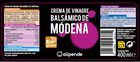 Crema de vinagre bals&aacute;mico Alipende 400ml m&oacute;dena