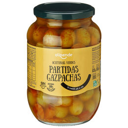Aceitunas verdes gazpacha Alipende 500g