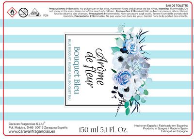Colonia arome fleur Caravan 150ml bouquet