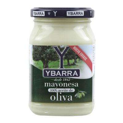 Mayonesa aceite oliva sin gluten sin lactosa Ybarra 225ml