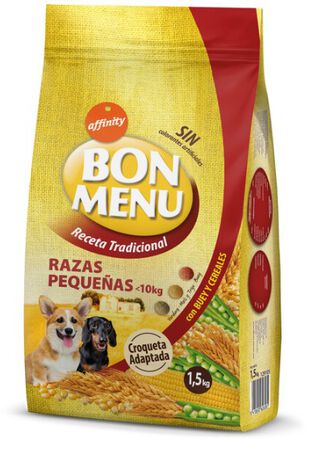 Alimento para perro Bon Menu 1,5k Razas peque&ntilde;as