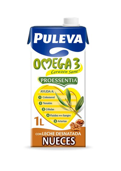 Bebida láctea Puleva omega3 1l nueces